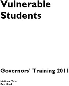 Governors Training Sen Etc